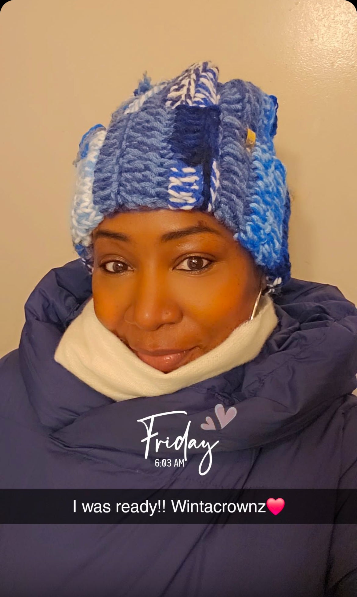 Shades of blue Banks beanie